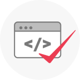 Expert development - Third step in web design process